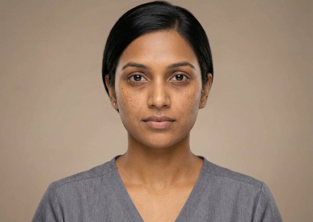 Hyperpigmentation and Skin Brightening Before - Indian Patient Outcome